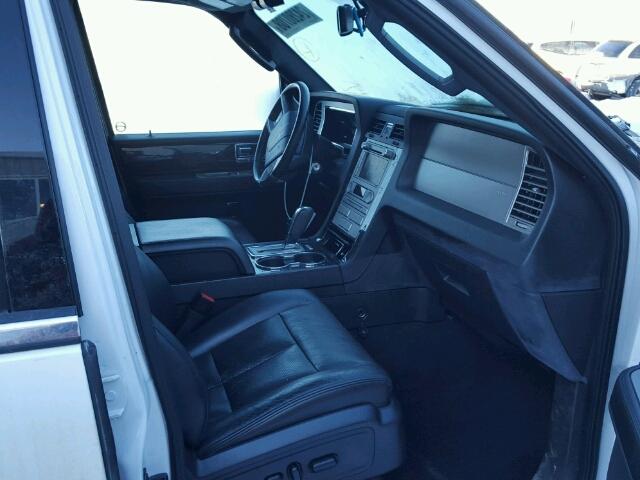 5LMJJ2J55AEJ03676 - 2010 LINCOLN NAVIGATOR თეთრი ფოტო 5