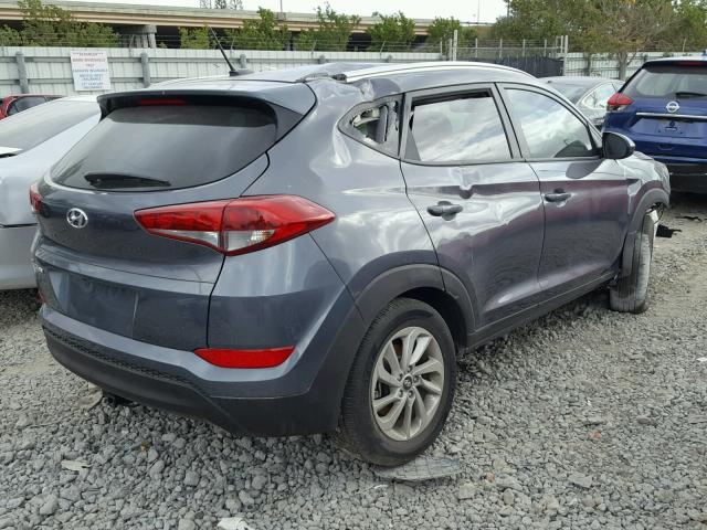 KM8J33A44GU119294 - 2016 HYUNDAI TUCSON LIM GRAY photo 4