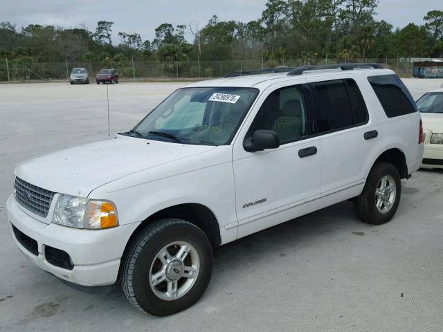 1FMZU63K64UC16148 - 2004 FORD EXPLORER X WHITE photo 2