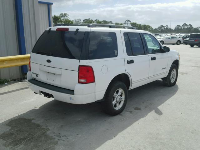 1FMZU63K64UC16148 - 2004 FORD EXPLORER X WHITE photo 4