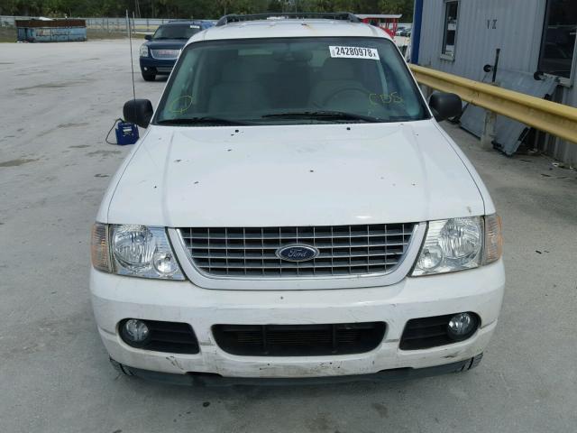 1FMZU63K64UC16148 - 2004 FORD EXPLORER X WHITE photo 9