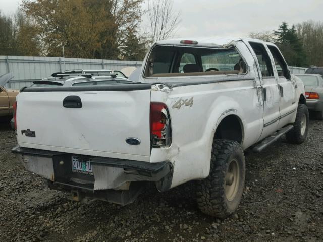 1FTNW21FXYED11453 - 2000 FORD F250 SUPER WHITE photo 4