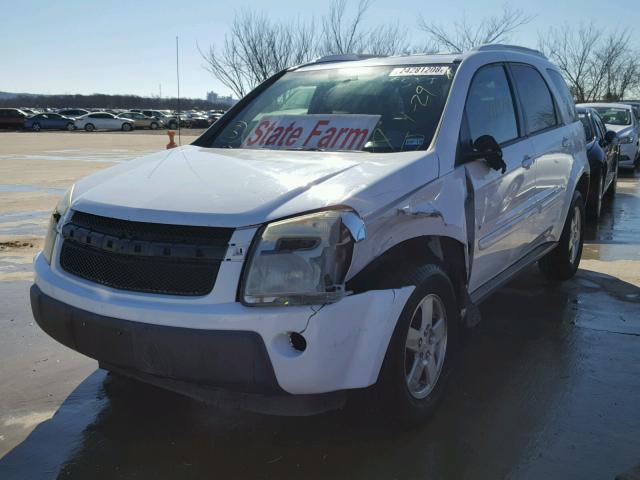 2CNDL63F866162420 - 2006 CHEVROLET EQUINOX LT WHITE photo 2