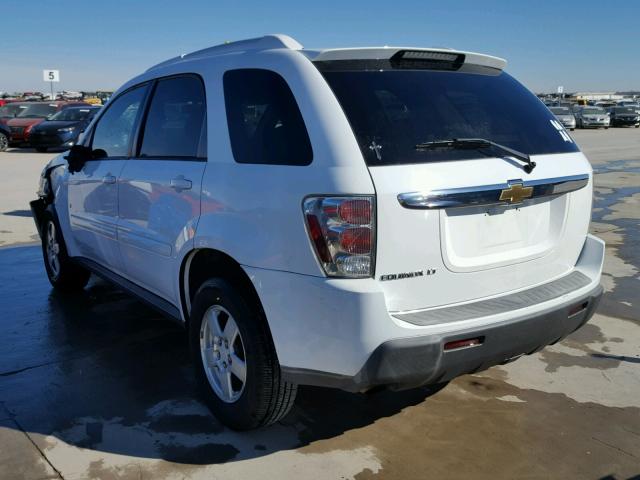 2CNDL63F866162420 - 2006 CHEVROLET EQUINOX LT WHITE photo 3