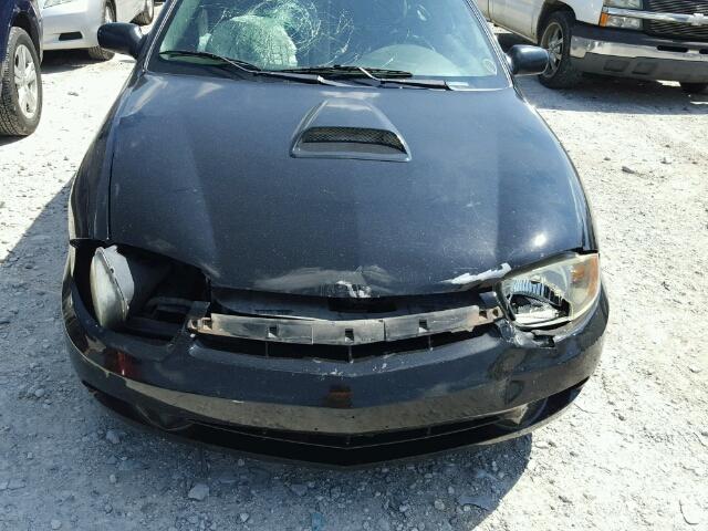 1G1JF12F347142570 - 2004 CHEVROLET CAVALIER L BLACK photo 9