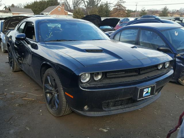 2C3CDZAG4HH573268 - 2017 DODGE CHALLENGER BLACK photo 1