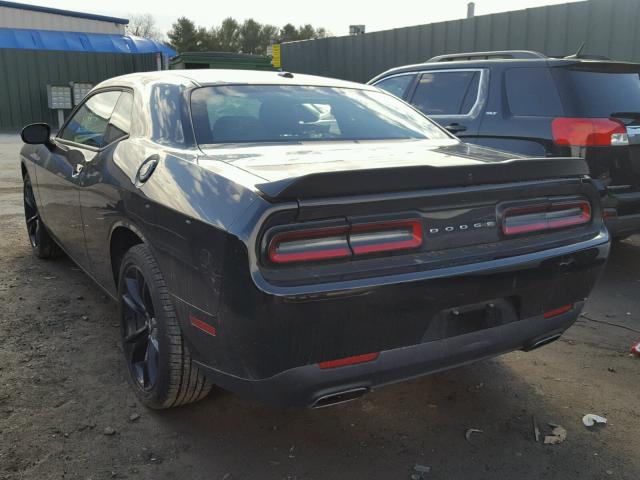 2C3CDZAG4HH573268 - 2017 DODGE CHALLENGER BLACK photo 3