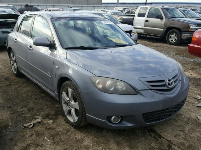 JM1BK343241163158 - 2004 MAZDA 3 HATCHBAC BLUE photo 1