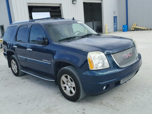 1GKFK638X7J301666 - 2007 GMC YUKON DENA BLUE photo 1