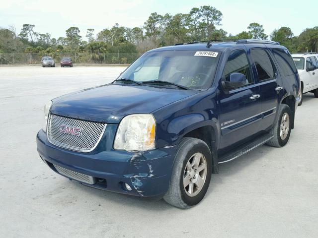 1GKFK638X7J301666 - 2007 GMC YUKON DENA BLUE photo 2