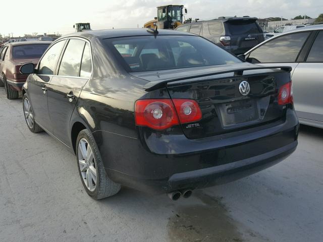 3VWSF81KX6M644209 - 2006 VOLKSWAGEN JETTA 2.5 BLACK photo 3