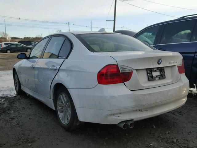 WBAVC73547KP31569 - 2007 BMW 328 XI SUL WHITE photo 3