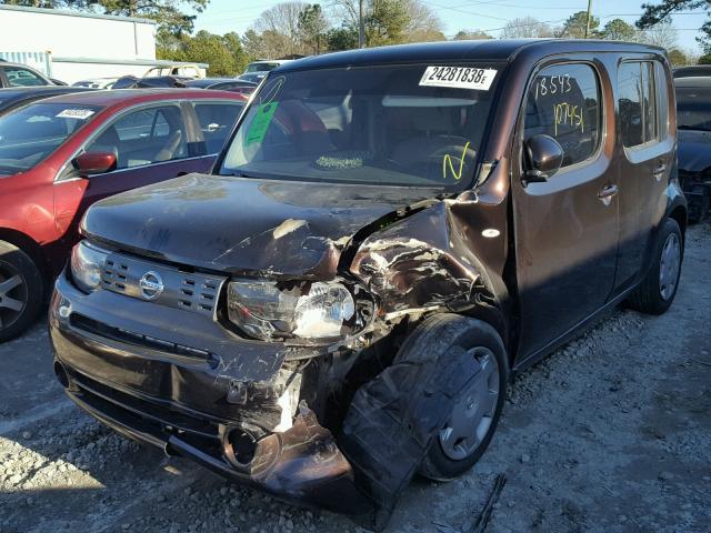 JN8AZ2KR6AT165606 - 2010 NISSAN CUBE BASE PURPLE photo 9