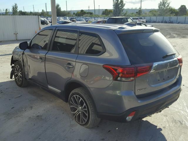 JA4AD3A32JZ000575 - 2018 MITSUBISHI OUTLANDER GRAY photo 3