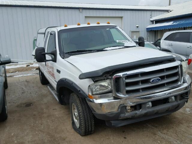 1FTNX21F92EA29924 - 2002 FORD F250 SUPER WHITE photo 1