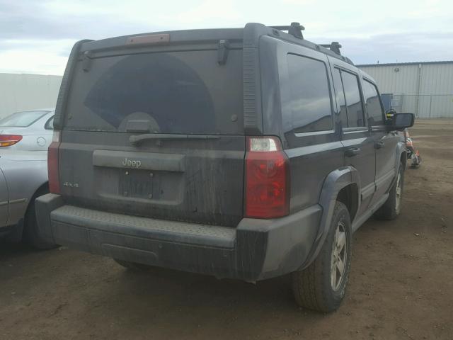 1J8HG48K66C313937 - 2006 JEEP COMMANDER BLACK photo 4