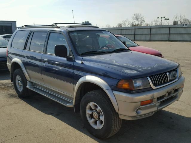 JA4LS41R3XP035817 - 1999 MITSUBISHI MONTERO SP BLUE photo 1