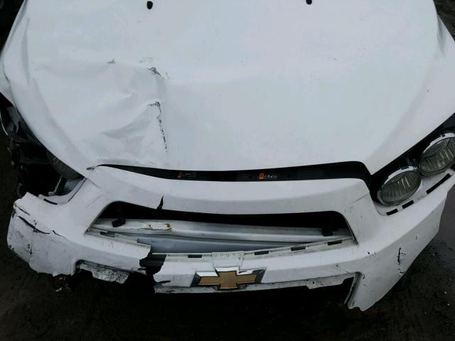 1G1JC5SH3D4213107 - 2013 CHEVROLET SONIC LT WHITE photo 7