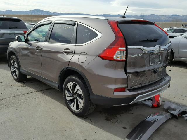 5J6RM4H91GL025000 - 2016 HONDA CR-V TOURI GRAY photo 3