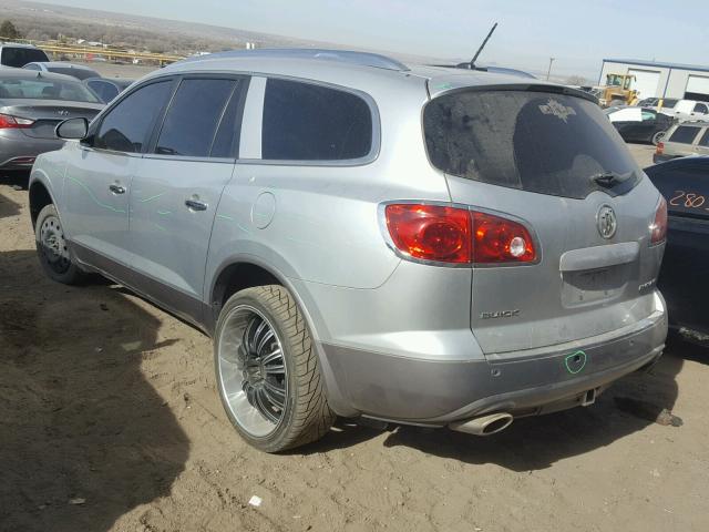 5GAKRCED9CJ377101 - 2012 BUICK ENCLAVE SILVER photo 3