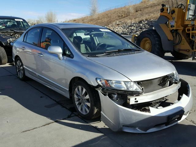 19XFA1F80AE058855 - 2010 HONDA CIVIC EX Արծաթագույն լուսանկար 1