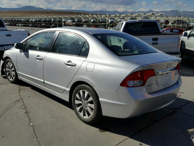 19XFA1F80AE058855 - 2010 HONDA CIVIC EX Արծաթագույն լուսանկար 3