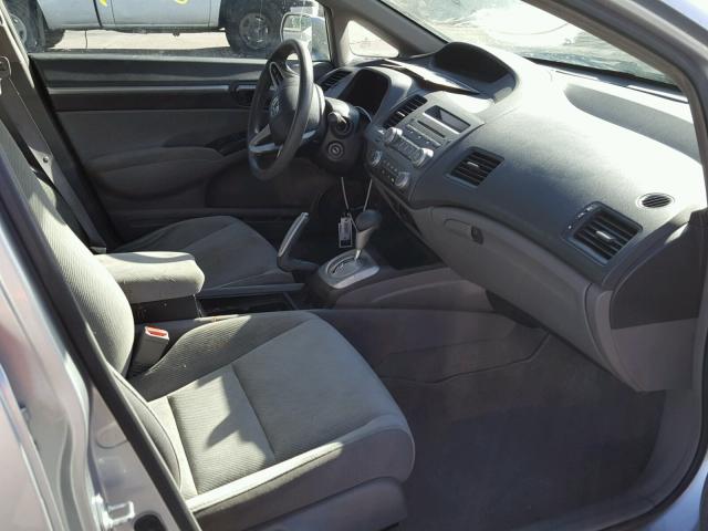 19XFA1F80AE058855 - 2010 HONDA CIVIC EX Արծաթագույն լուսանկար 5