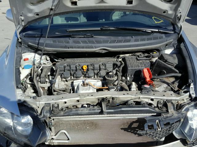 19XFA1F80AE058855 - 2010 HONDA CIVIC EX Արծաթագույն լուսանկար 7