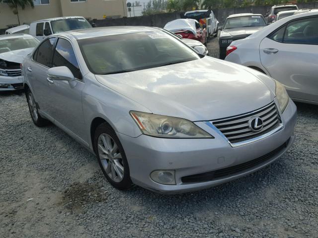 JTHBK1EG2A2398976 - 2010 LEXUS ES 350 SILVER photo 1