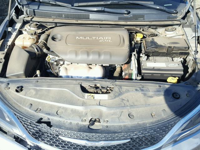 1C3CCCAB9FN595906 - 2015 CHRYSLER 200 LIMITE SILVER photo 7