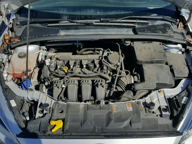 1FADP3F20FL246776 - 2015 FORD FOCUS SE SILVER photo 7