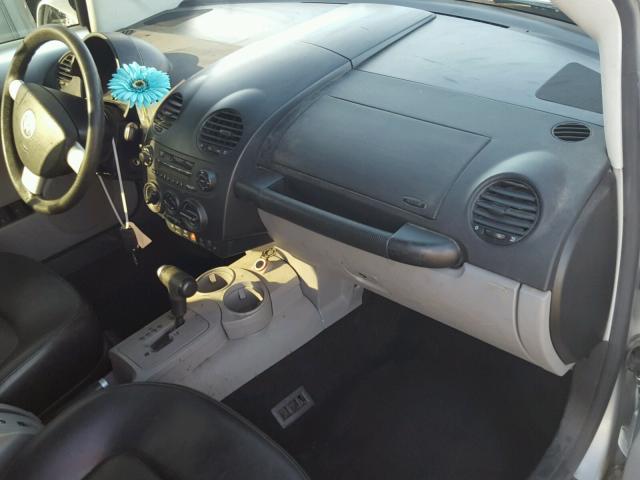 3VWCD21Y84M305876 - 2004 VOLKSWAGEN NEW BEETLE ვერცხლისფერი ფოტო 9