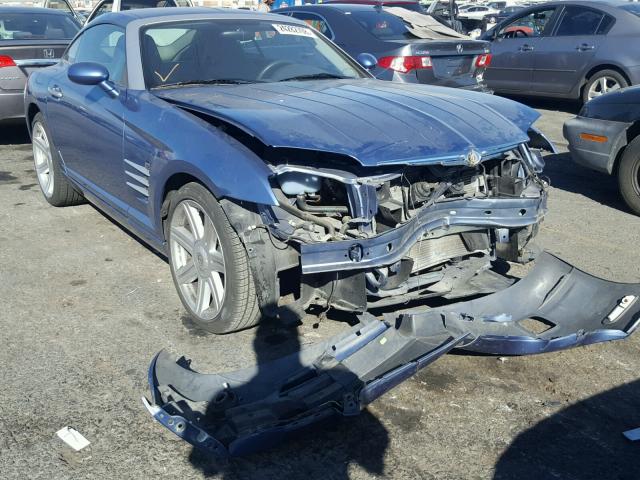 1C3LN69L67X071403 - 2007 CHRYSLER CROSSFIRE BLUE photo 1