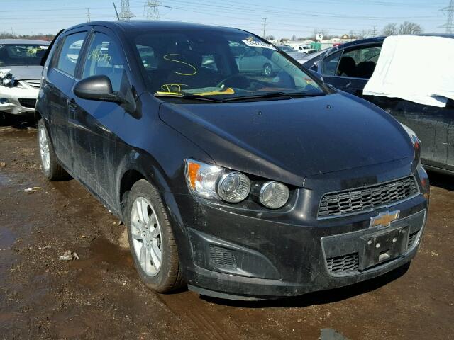 1G1JC6SB9F4100010 - 2015 CHEVROLET SONIC LT BROWN photo 1