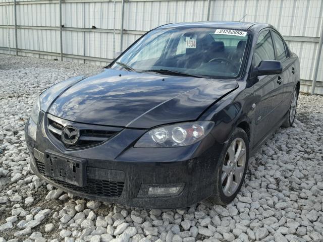 JM1BK323191202025 - 2009 MAZDA 3 S BLACK photo 2