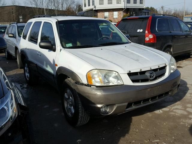 4F2CZ06153KM32532 - 2003 MAZDA TRIBUTE ES WHITE photo 1