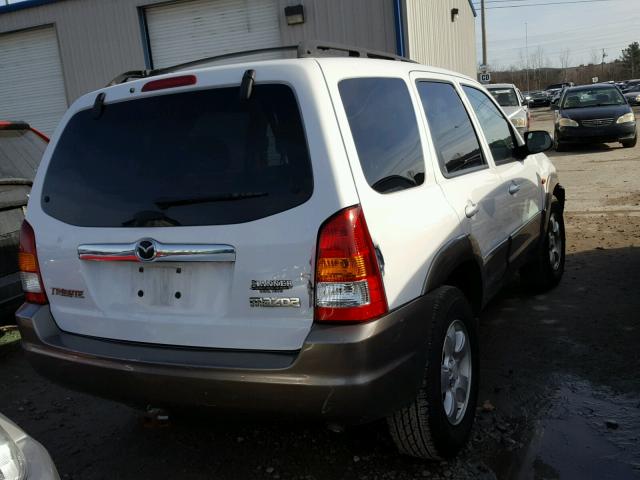 4F2CZ06153KM32532 - 2003 MAZDA TRIBUTE ES WHITE photo 4
