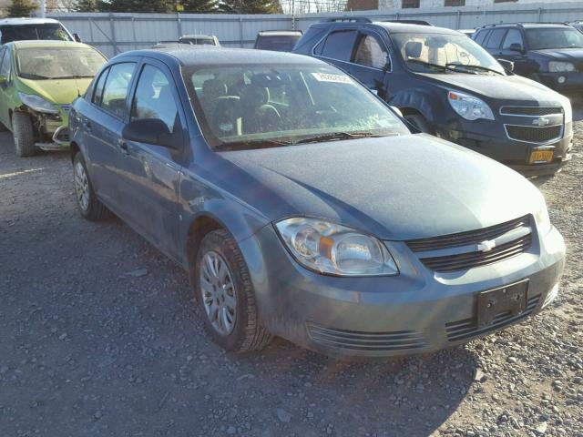 1G1AS58H197220010 - 2009 CHEVROLET COBALT LS GREEN photo 1