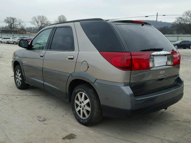 3G5DA03E12S553832 - 2002 BUICK RENDEZVOUS TAN photo 3