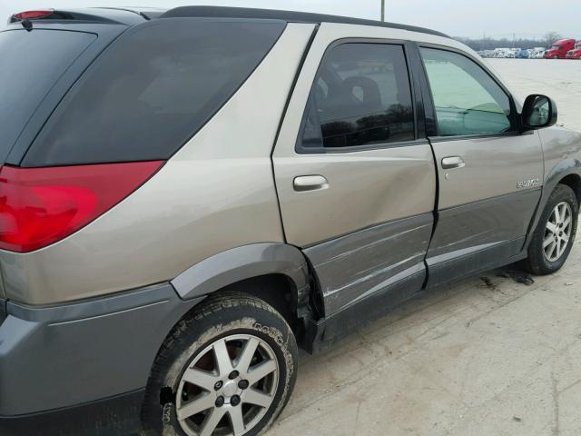 3G5DA03E12S553832 - 2002 BUICK RENDEZVOUS TAN photo 9