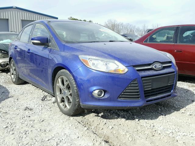 1FADP3F2XEL402871 - 2014 FORD FOCUS SE BLUE photo 1