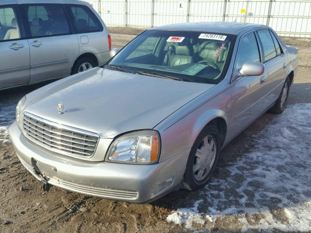 1G6KD54Y55U166138 - 2005 CADILLAC DEVILLE GRAY photo 2