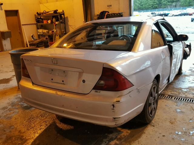 1HGEM21971L034246 - 2001 HONDA CIVIC SI SILVER photo 4