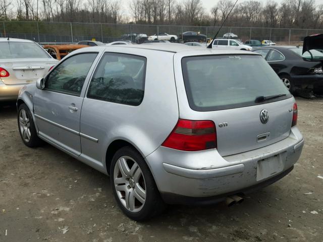 9BWDE61JX34043826 - 2003 VOLKSWAGEN GTI SILVER photo 3