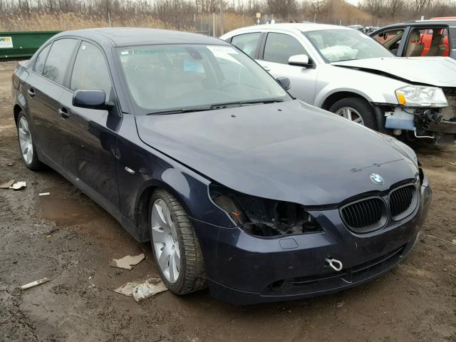 WBANE73507B996631 - 2007 BMW 530 I BLUE photo 1