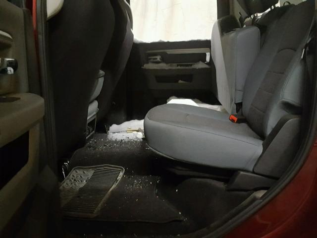 3C6RR7LT4GG353205 - 2016 RAM 1500 SLT RED photo 6