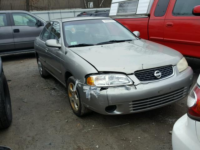 3N1CB51DX3L809232 - 2003 NISSAN SENTRA XE GRAY photo 1