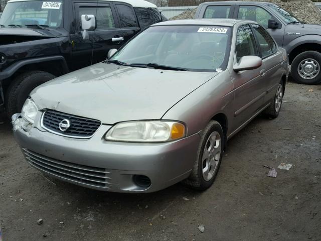 3N1CB51DX3L809232 - 2003 NISSAN SENTRA XE GRAY photo 2