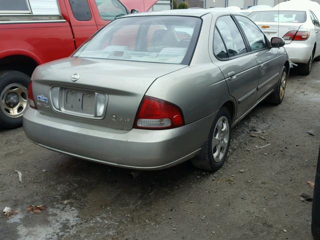 3N1CB51DX3L809232 - 2003 NISSAN SENTRA XE GRAY photo 4