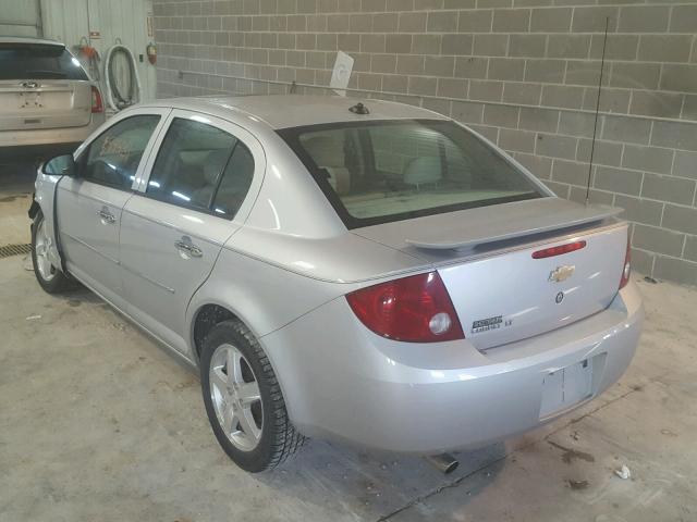 1G1AZ52F857584521 - 2005 CHEVROLET COBALT LT SILVER photo 3